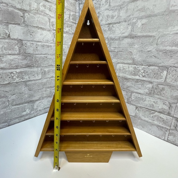 Vintage Memory Tree Shadow Box Display For Miniature Ornaments Hallmark NWT 7.5” - Picture 2 of 5